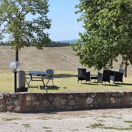 Podere Il Granaio - Crete Senesi - Tuscany Siena Exterior foto