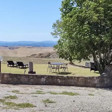 Podere Il Granaio - Crete Senesi - Tuscany Siena Exterior foto
